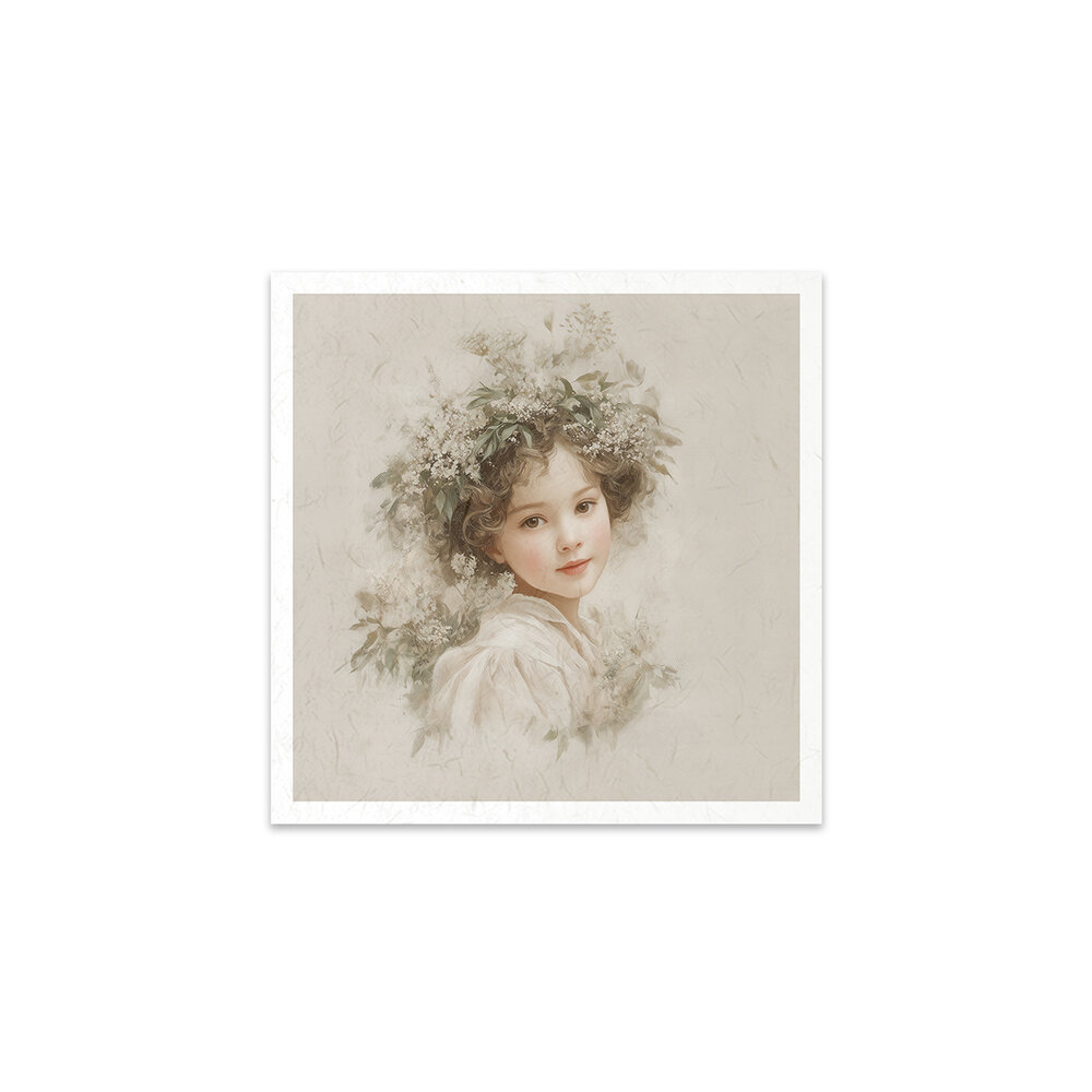 ITD Collection Written in Flowers 6x6 Inch Rice Paper Set (RSM 265)