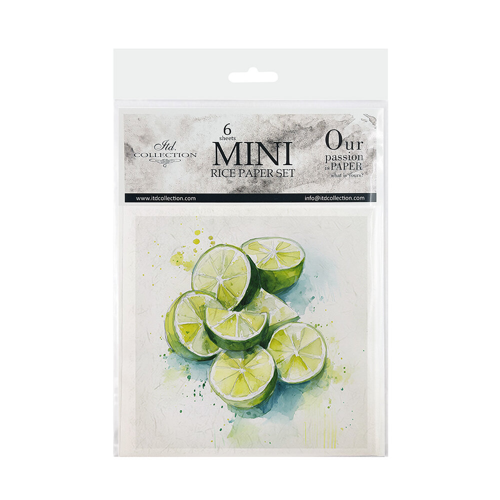 ITD Collection Tropical Dreams vol.2 6x6 Inch Rice Paper Set (RSM 267)