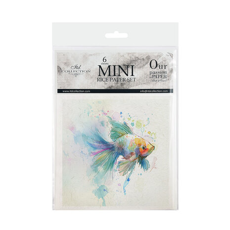 ITD Collection Tropical Dreams vol.2 6x6 Inch Rice Paper Set (RSM 271)