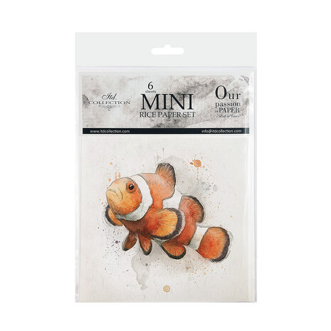 ITD Collection Tropical Dreams vol.2 6x6 Inch Rice Paper Set (RSM 272)