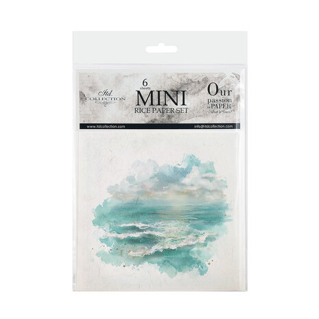 ITD Collection Tropical Dreams vol.2 6x6 Inch Rice Paper Set (RSM 274)