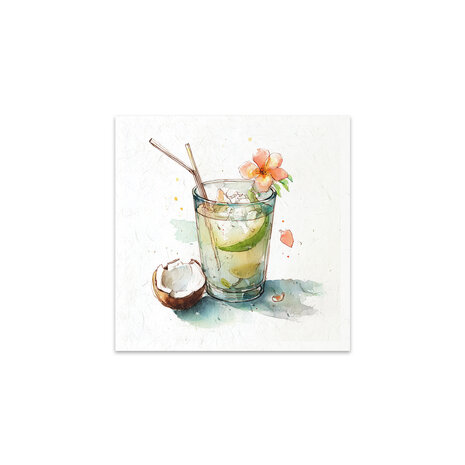 ITD Collection Tropical Dreams vol.2 6x6 Inch Rice Paper Set (RSM 277)