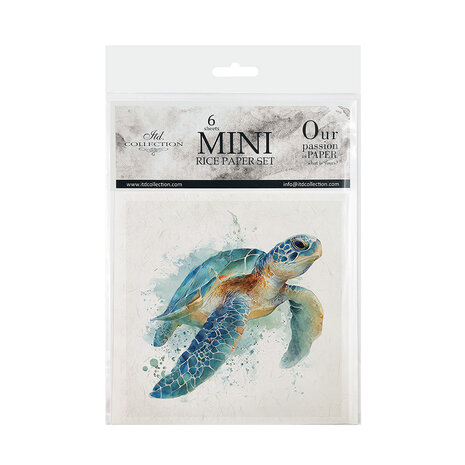 ITD Collection Tropical Dreams vol.2 6x6 Inch Rice Paper Set (RSM 281)