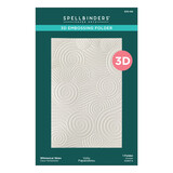 Spellbinders PRE-ORDER Whimsical Village 3D Embossing Folder Skies by Vicky Papaioannou (E3D-166)