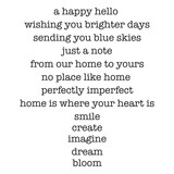 Spellbinders PRE-ORDER Whimsical Village Clear Stamp Set Wishes by Vicky Papaioannou (STP-270)