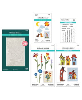 Spellbinders PRE-ORDER Whimsical Village I Want It All! Bundle by Vicky Papaioannou (BD-1061)