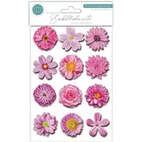Craft Consortium 3D Decoupage Stickers Flowers (CESTK003)