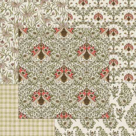 Craft Consortium Vintage Summer 12x12 Inch Premium Paper Pad by Olena Kovalova (CCPPAD049) Craft Consortium Vintage Summer 12x12 Inch Premium Paper Pad by Olena Kovalova (CCPPAD049)