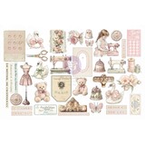 Prima Marketing Inc Buttons & Keepsakes Ephemera Stitched Clippings (982393)