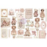 Prima Marketing Inc Buttons & Keepsakes Ephemera Quilted Memories (982409)