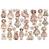 Prima Marketing Inc Buttons & Keepsakes Ephemera Cherished Companions (982416)