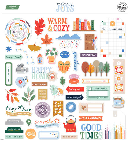 Pinkfresh Studio Ordinary Joys Ephemera (302426)