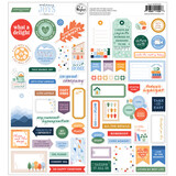 Pinkfresh Studio Ordinary Joys Cardstock Stickers (302526)