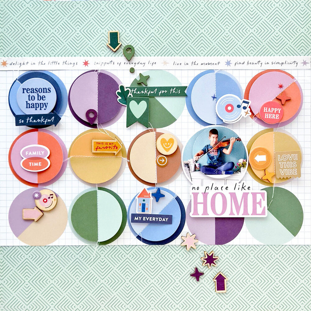 Pinkfresh Studio Ordinary Joys Fabric Border Stickers (302926) Pinkfresh Studio Ordinary Joys Fabric Border Stickers (302926)