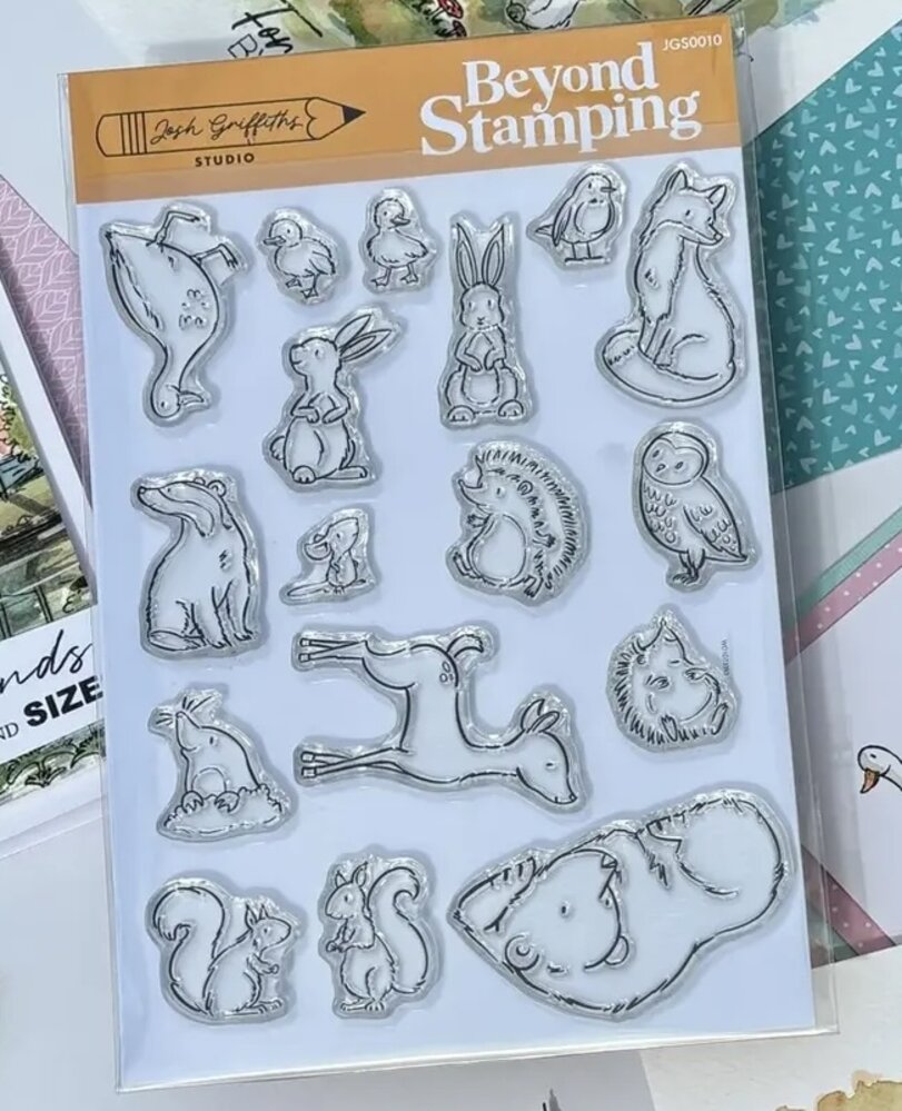 Beyond Stamping Storybook Animals 1 Clear Stamp by Josh Griffiths Studios (JGS0010) Beyond Stamping Storybook Animals 1 Clear Stamp by Josh Griffiths Studios (JGS0010)