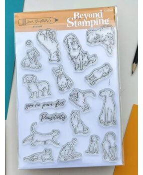 Beyond Stamping Pawsitivity Clear Stamp by Josh Griffiths Studios (JGS0005) Beyond Stamping Pawsitivity Clear Stamp by Josh Griffiths Studios (JGS0005)