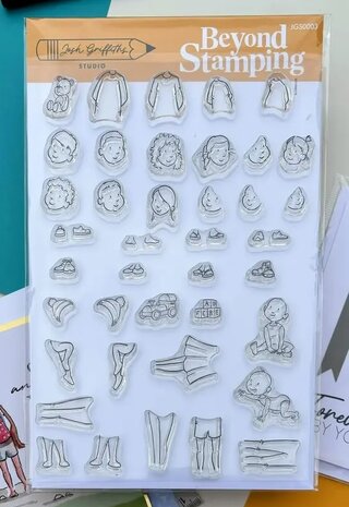 Beyond Stamping Custom Portrait 3 Clear Stamp by Josh Griffiths Studios (JGS0003) Beyond Stamping Custom Portrait 3 Clear Stamp by Josh Griffiths Studios (JGS0003)