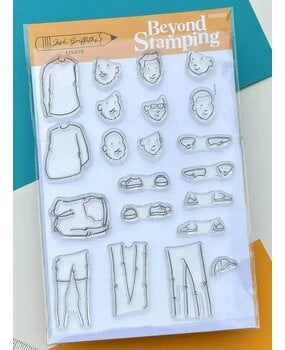 Beyond Stamping Custom Portrait 2 Clear Stamp by Josh Griffiths Studios (JGS0002) Beyond Stamping Custom Portrait 2 Clear Stamp by Josh Griffiths Studios (JGS0002)