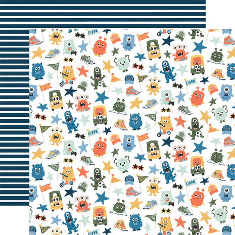 Echo Park My Favorite Monster 12x12 Inch Collection Kit (MFM499016) Echo Park My Favorite Monster 12x12 Inch Collection Kit (MFM499016)