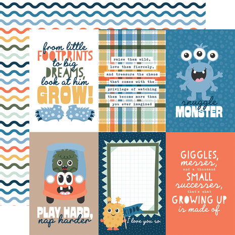 Echo Park My Favorite Monster 12x12 Inch Collection Kit (MFM499016) Echo Park My Favorite Monster 12x12 Inch Collection Kit (MFM499016)
