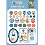 Echo Park My Favorite Monster Decorative Brads (MFM499020)
