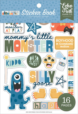 Echo Park My Favorite Monster Sticker Book (MFM499029)