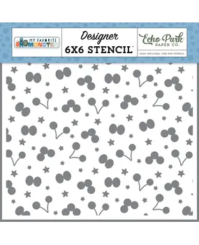 Echo Park My Favorite Monster Stencil Starry Eyes (MFM499034)
