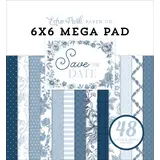 Echo Park Save The Date 6x6 Inch Mega Pad (STD498031)