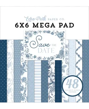 Echo Park Save The Date 6x6 Inch Mega Pad (STD498031)