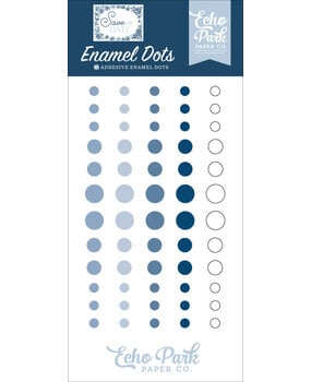 Echo Park Save The Date Enamel Dots (STD498028)