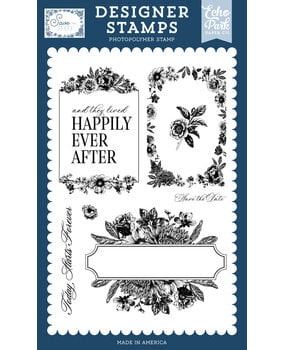 Echo Park Save The Date Clear Stamps Today Starts Forever (STD498046)