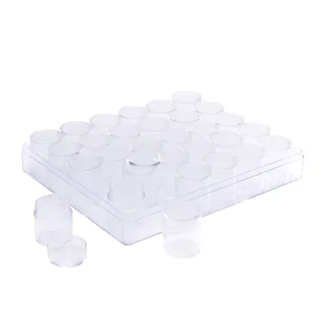 Vaessen Creative Opbergdoos Met 30 potjes (10827-16)