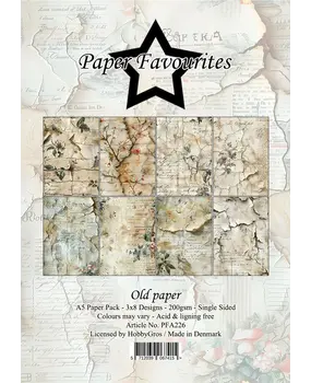 Paper Favourites Old Paper A5 Paper Pack (PFA226) Paper Favourites Old Paper A5 Paper Pack (PFA226)
