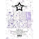 Paper Favourites Purple Floral A5 Paper Pack (PFA227)