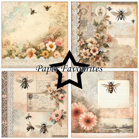Paper Favourites Bumble Dreams 6x6 Inch Paper Pack (PF584) Paper Favourites Bumble Dreams 6x6 Inch Paper Pack (PF584)