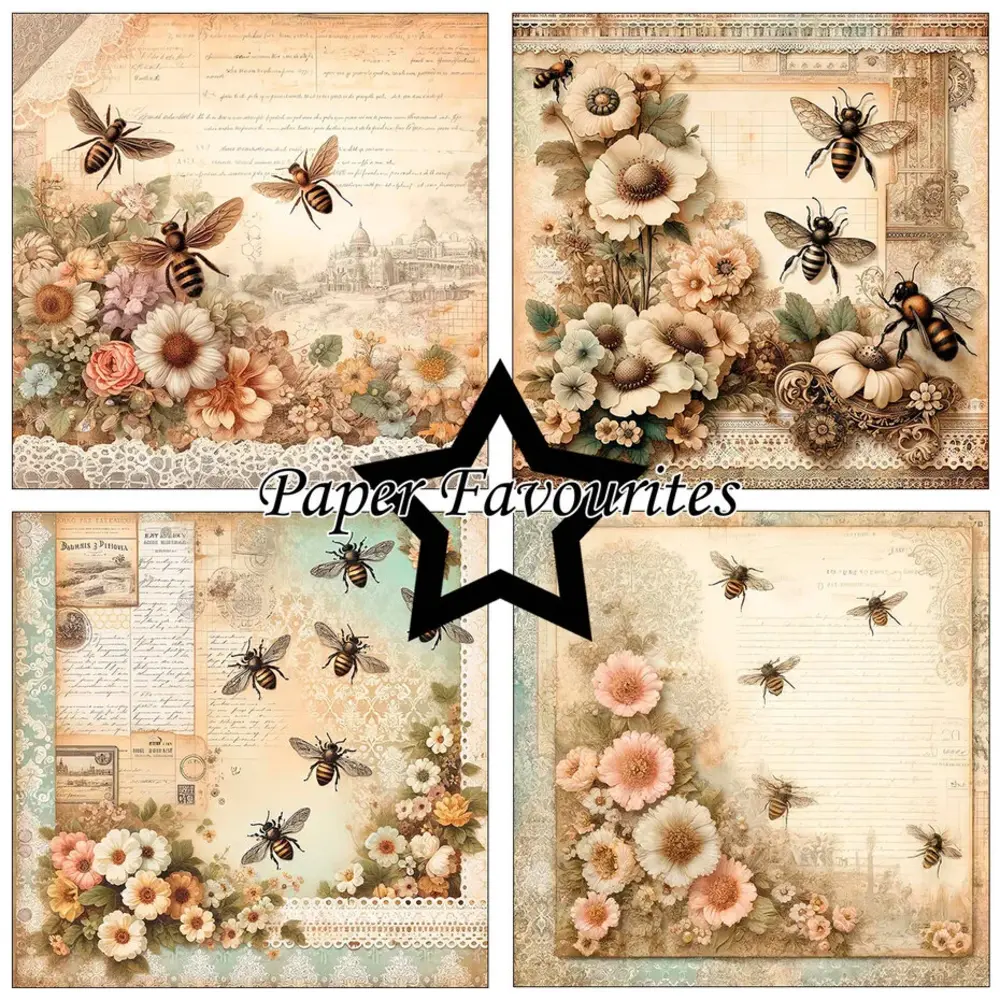 Paper Favourites Bumble Dreams 6x6 Inch Paper Pack (PF584) Paper Favourites Bumble Dreams 6x6 Inch Paper Pack (PF584)