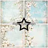 Paper Favourites Dusty Blue Magnolia 6x6 Inch Paper Pack (PF585) Paper Favourites Dusty Blue Magnolia 6x6 Inch Paper Pack (PF585)