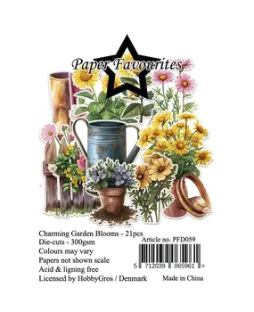 Paper Favourites Die-Cuts Charming Garden Blooms (PFD059) Paper Favourites Die-Cuts Charming Garden Blooms (PFD059)