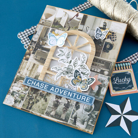 Spellbinders Clementine 12x12 Inch Paper Pack (169287)