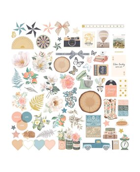 Spellbinders PRE-ORDER Clementine Cardstock Die Cut Ephemera (169288)