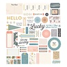 Spellbinders Clementine Cardstock Die Cut Ephemera Sentiments (169289)