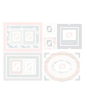 Spellbinders PRE-ORDER Clementine Chipboard Frame & Corners (169294) Spellbinders PRE-ORDER Clementine Chipboard Frame & Corners (169294)