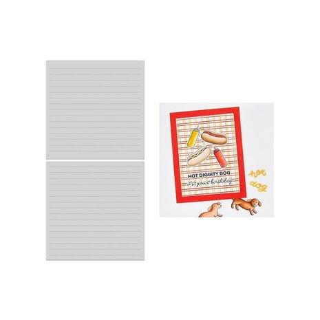 Hero Arts PRE-ORDER Coney Club Layering Stencil Set Cookout (SA327)