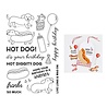 Hero Arts PRE-ORDER Coney Club Clear Stamp Set Hot Dog (CM857)