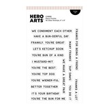 Hero Arts PRE-ORDER Coney Club Clear Stamp Set Many Franks (CM858)