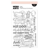 Hero Arts PRE-ORDER Coney Club Stamps & Dies Hot Dog (DC356)