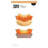 Hero Arts PRE-ORDER Coney Club Die Set Hot Diggity Dog (DF298)
