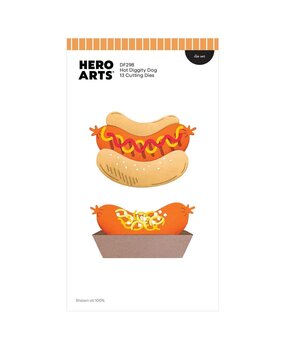 Hero Arts PRE-ORDER Coney Club Die Set Hot Diggity Dog (DF298) Hero Arts PRE-ORDER Coney Club Die Set Hot Diggity Dog (DF298)