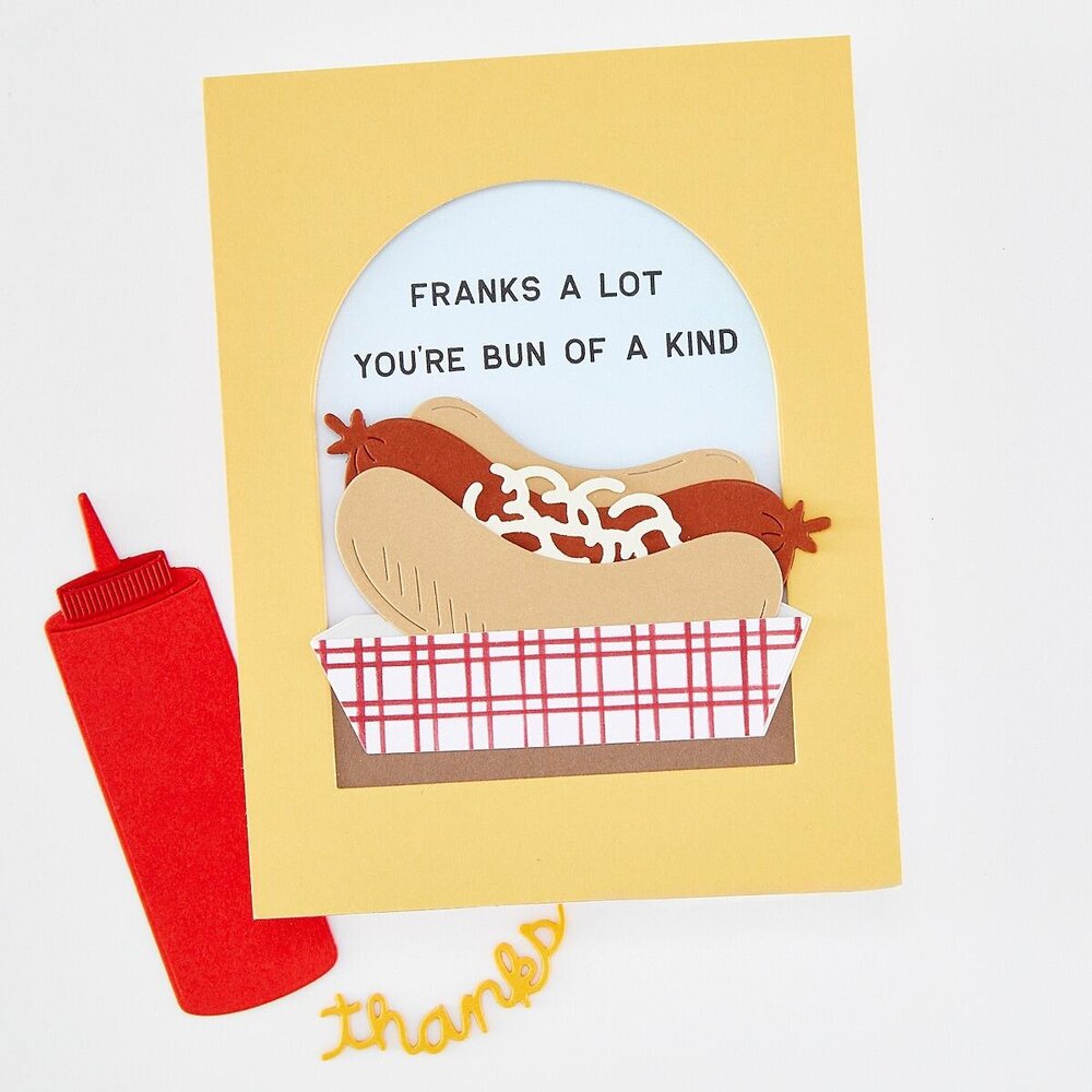 Hero Arts Coney Club Die Set Hot Diggity Dog (DF298)