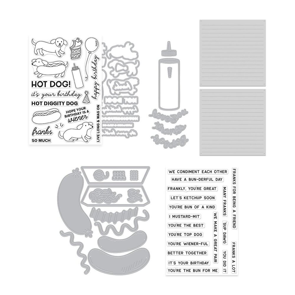 Hero Arts PRE-ORDER Coney Club I Want It All Bundle (WB1204)